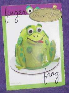 FROG FINGERS ROOS, PLASTIC, CAKE, DECORATION,PUPPET  
