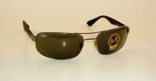   RAY BAN Sunglasses Gunmetal Frame RB 3445 004 G 15 Glass Lenses  