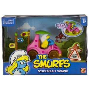   & Vehicle The Smurfs Pull Back Vehicle Playset Series Toys & Games