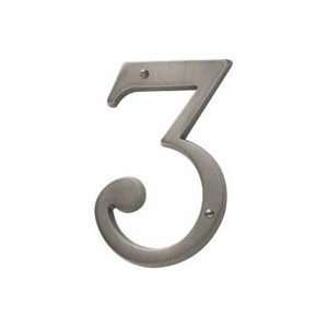  Baldwin Hardware 90673.151.CD Solid Brass House Number 