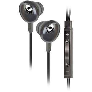   Black Earbuds Headphones w/ iPod Remote hands free calls & recording
