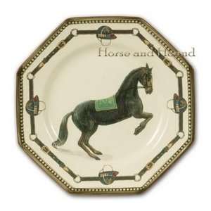  Chantilly Equestrian Dessert Plate by Niderviller