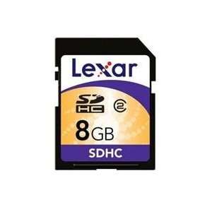  Lexar 8 GB Class 2 SDHC Flash Memory Card SD8GB 711 