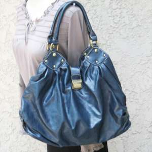 Blue Fashion Lk LUNAR Studs Buckle Handbag Purse SALE  