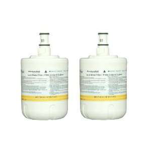   Side by Side Refrigerator, Internal Cyst Reducing Water Filter, 2 Pack