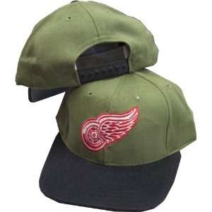 Detroit Red Wings Olive Colored Cap 