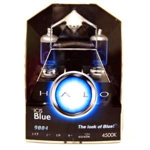   Automotive 9004 Icis Blue Xenon White Headlight / Fog Light Bulb 4500K