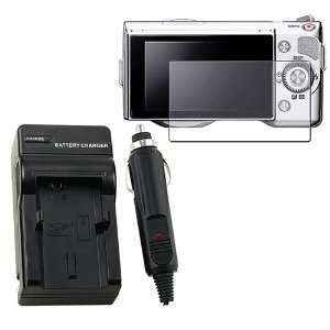   +np fw50 Battery Charger For Sony Alpha NEX 3 Camera