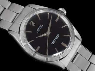 1965 ROLEX Vintage Mens Oyster Perpetual Watch   Stainless Steel 