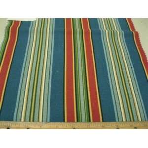 com Fabric Waverly Getaway Stripe Azure WV75 By Yard,1/2 Yard,Swatch 