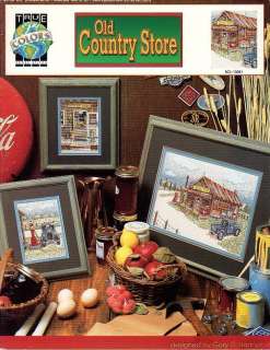 Old Country Store Cross Stitch Book  