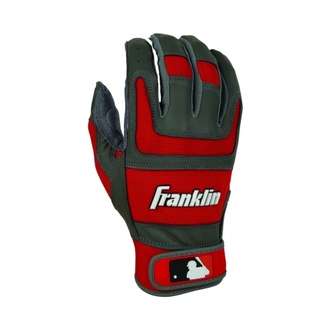   10498F1 Shok Sorb Pro Series Home & Away Adult   Red 