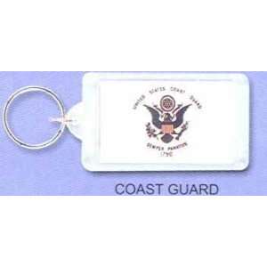 Coast Guard Plastic Key Rings