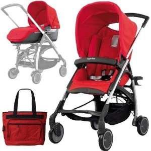    Inglesina AG54REDKIT1 AVIO Stroller Travel System in Red Baby