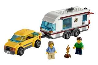 LEGO City Town Car and Caravan 4435 673419163125  