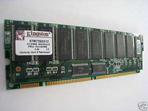 KINGSTON KTM7263/512 512mb IBM 44L6400 PC100 ECC SDRAM  