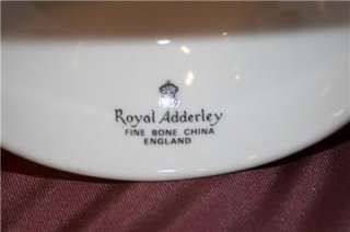 Royal Adderley Bone China Floral Bell Made in England  