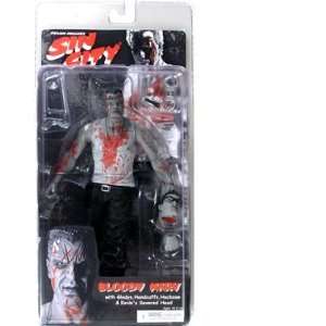 NECA Sin City Ser 2 Bloody Marv BW (Mickey Rourke)  Toys & Games 