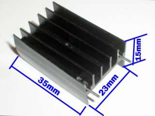 20pcs Transistors TO 220 Aluminum Heat Sink  