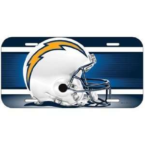 San Diego Chargers License Plate
