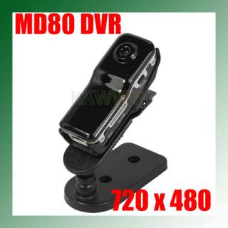 HD 720*480 Mini DV Camcorder DVR Video Camera Spy MD80  