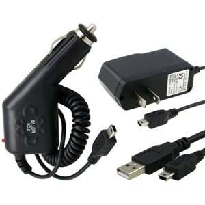  Car Charger + AC Charger + USB Cable for HTC 8125/ MDA 