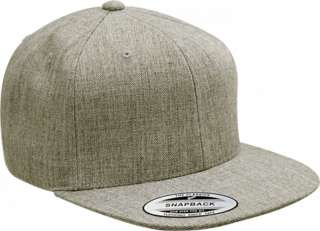   Blank Snapback Hat Cap Classic Snap Back Flat Bill 6089M  