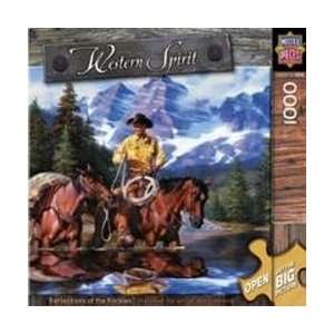  Reflections Of The Rockies Jigsaw Puzzle Toys & Games