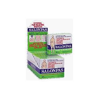 Salonpas   COMBO PACK Includes 40 Pain Relieving Salonpas Patches and 