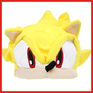 Sonic X Super Sonic Plush Hat /Beanie Cosplay/Costumes  