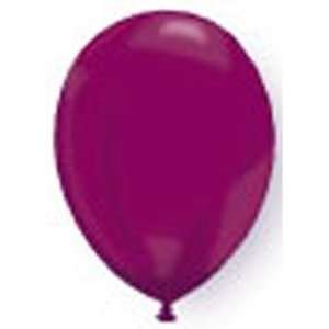  100 Count 11 Latex Balloons Burgundy Toys & Games