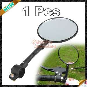 New Bike Round Bicycle Mirror With 1 Back Reflector  
