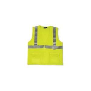 Safety Vests   Flame Resistant   Lime   Reflective   S365   4X Large 