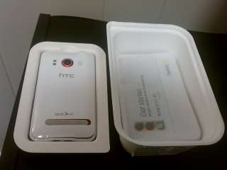 HTC EVO 4G   1GB   White (Sprint) Smartphone BRAND NEW clean ESN 