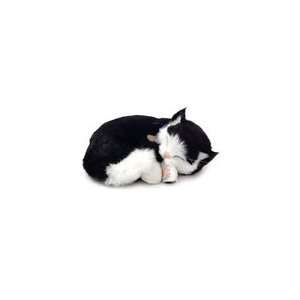  Perfect Petzzz Huggable Breathing Kitty Cat Pet Black 