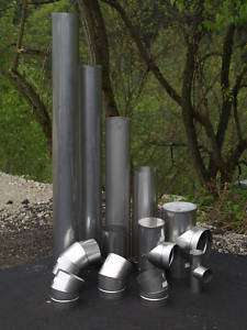 48 Long Stainless Steel Stove Pipe (Liner)  