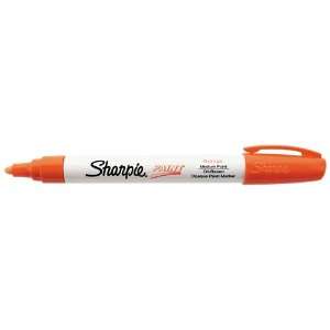  Sharpie Paint Pen (Oil Based)   Color Orange   Size 