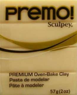 Premo Sculpey Accent Polymer Clay   Translucent  