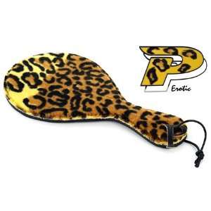    The Leopard Fur Paddle Leather Impact Adult Toys  