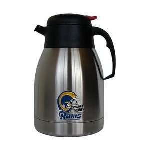 com Siskiyou St. Louis Rams Stainless Steel Coffee Carafe   St.Louis 