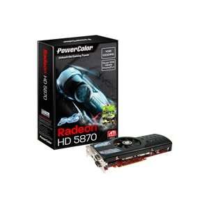 PowerColor ATI Radeon HD5870 PCS+ 1 GB DDR5 2DVI/HDMI/DisplayPort PCI 