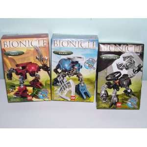 Bionicle Gaaki & Norik & Bomonga Sold As 3 in a Set  Toys & Games 