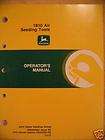   Deere 1810 Air Seeding Tool with 1900 Seed Cart Operator Manual E9