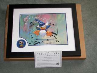 Mickeys Philharmagic Donald Duck Framed Print  
