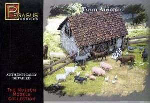 PGH7052 Farm Animals (64pcs) 1 72 Pegasus  