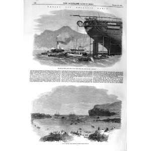  1857 ATLANTIC CABLE BALLYLARBERG NIAGARA SHIP VALENTIA 