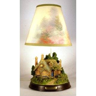  Thomas Kinkade Porcelain Artistic Table Lamp Light Of 
