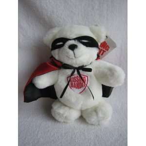  Ganz Kissing Bandit Plush Teddy Bear with Red Cape Toys & Games