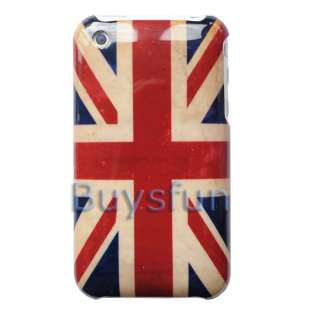 Retro look Britain Union Jack flag Hard Case Cover For Apple iPhone 3G 