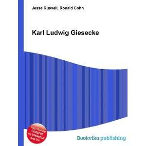  Karl Ludwig Giesecke Ronald Cohn Jesse Russell Books